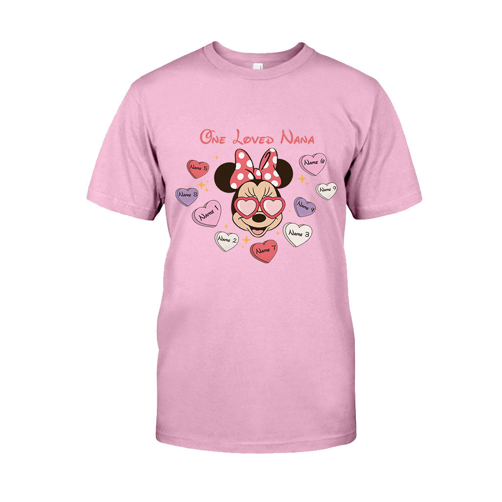 Personalized Valentine's Grandma T-Shirt & Hoodie Gift for Nana T-shirt & Hoodie GradoCreations