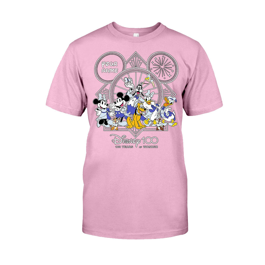 Personalized Disney 100 Years T-shirt & Hoodie with Custom Name for Birthday & Christmas T-shirt & Hoodie GradoCreations