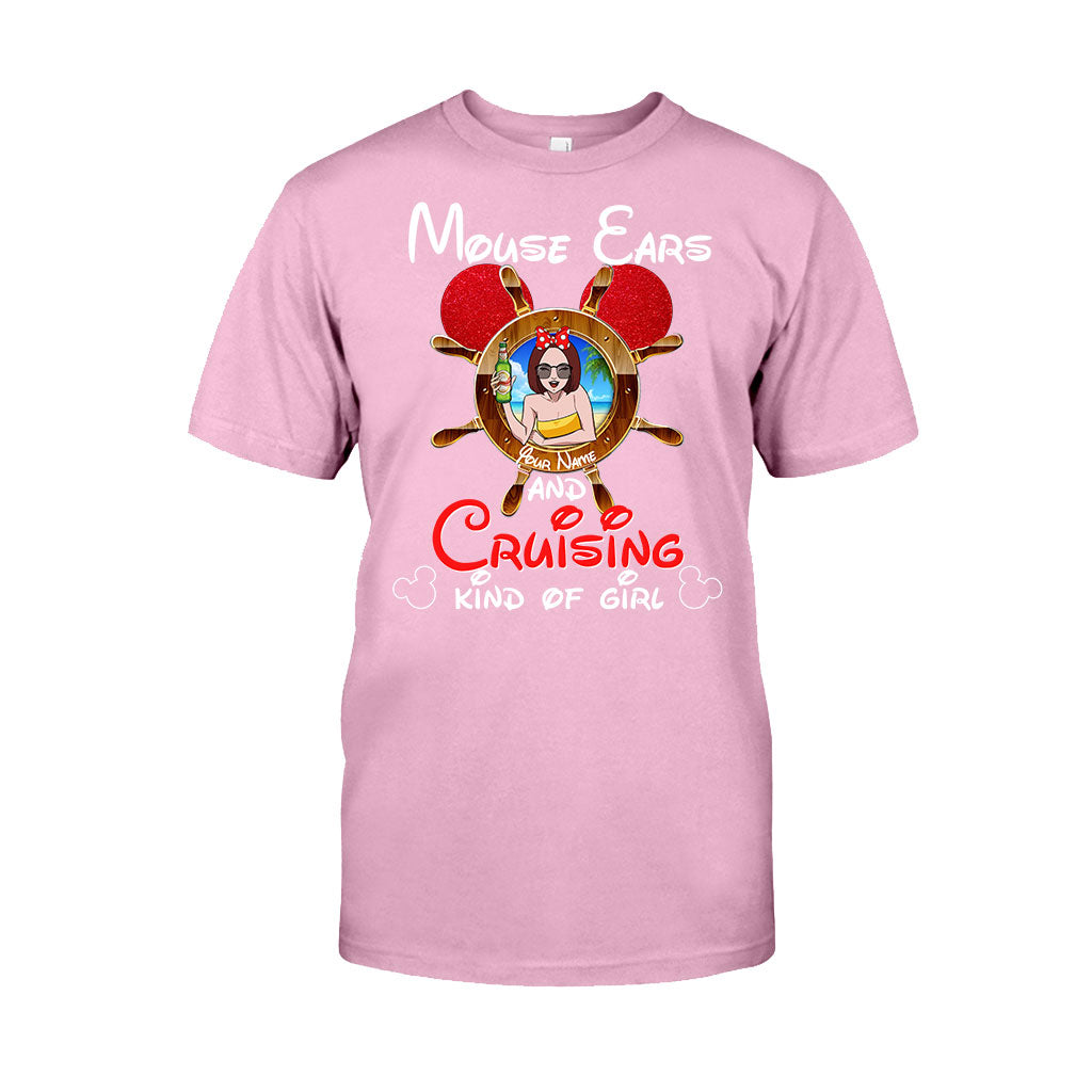 Personalized Mouse Ears Cruising T-shirt & Hoodie Gift for Her T-shirt & Hoodie GradoCreations