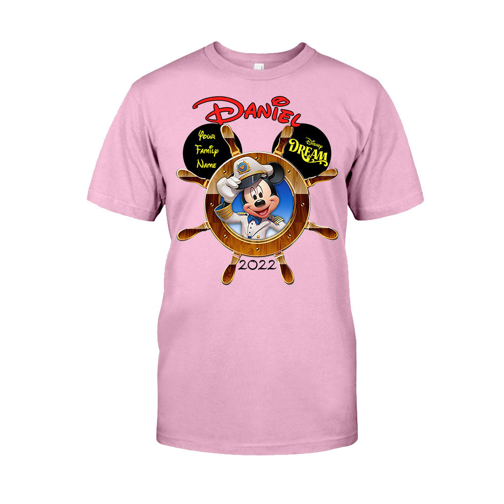 Personalized Mickey Mouse Ears Cruise T-shirt & Hoodie Gift for Family T-shirt & Hoodie GradoCreations