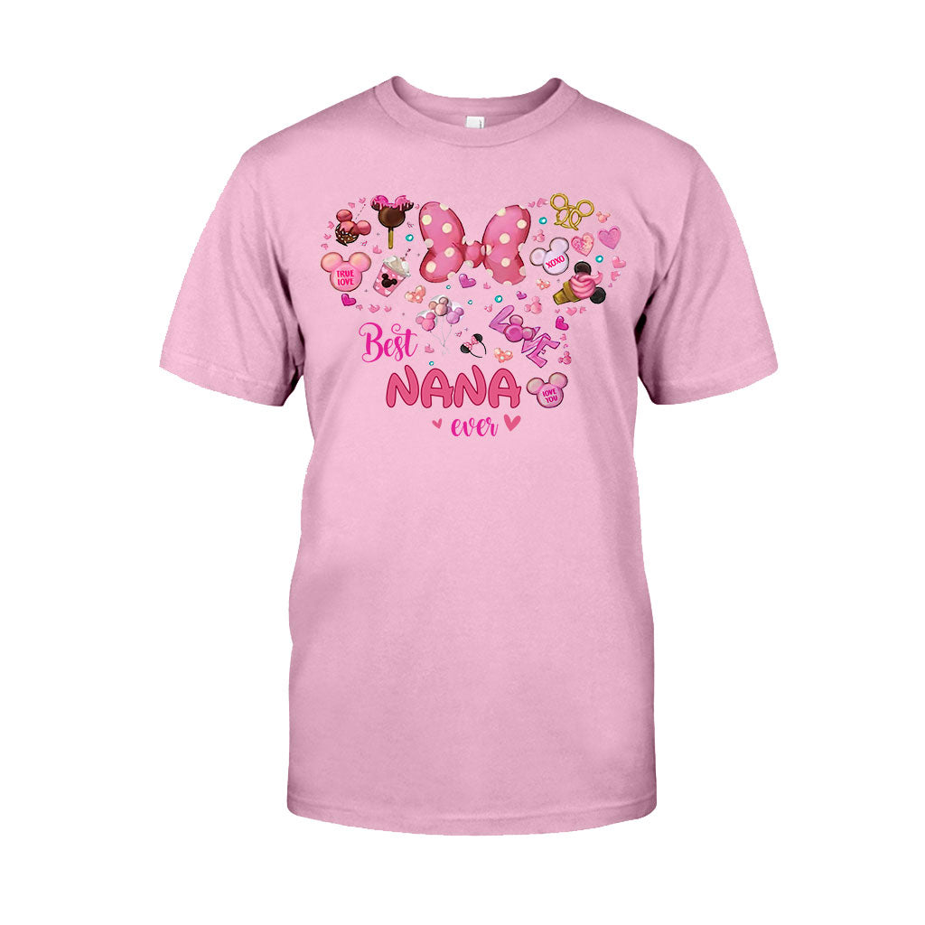 Personalized Best Nana Ever T-shirt & Hoodie Gift for Grandma T-shirt & Hoodie GradoCreations