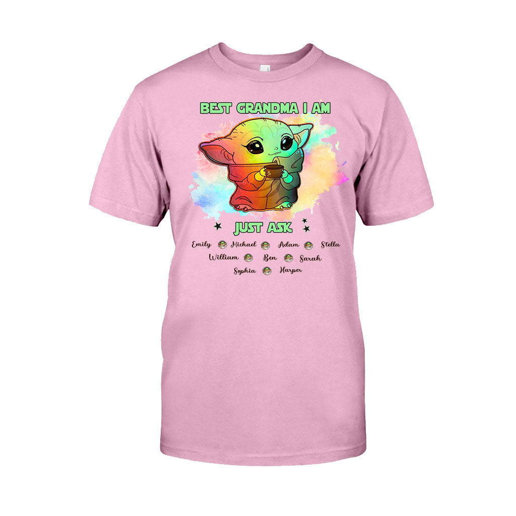 Personalized Best Grandma T-shirt & Hoodie with Custom Names Gift T-shirt & Hoodie GradoCreations
