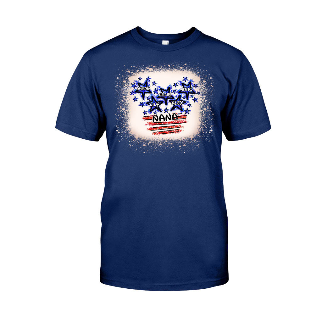 Personalized Independence Day T-shirt for Nana Custom Names Gift T-shirt & Hoodie GradoCreations