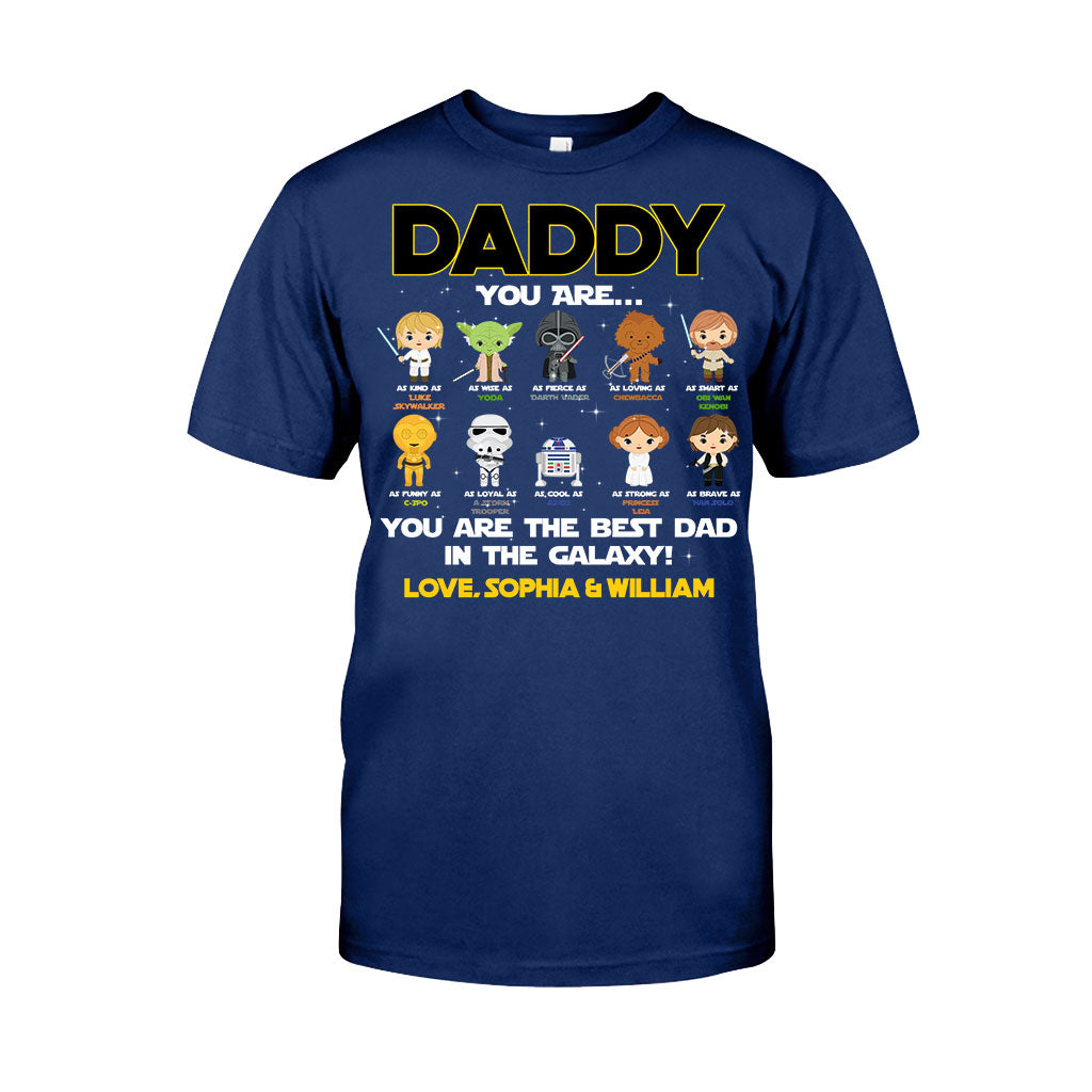 Personalized Father's Day T-shirt with Star Wars Design Gift for Dad T-shirt & Hoodie GradoCreations