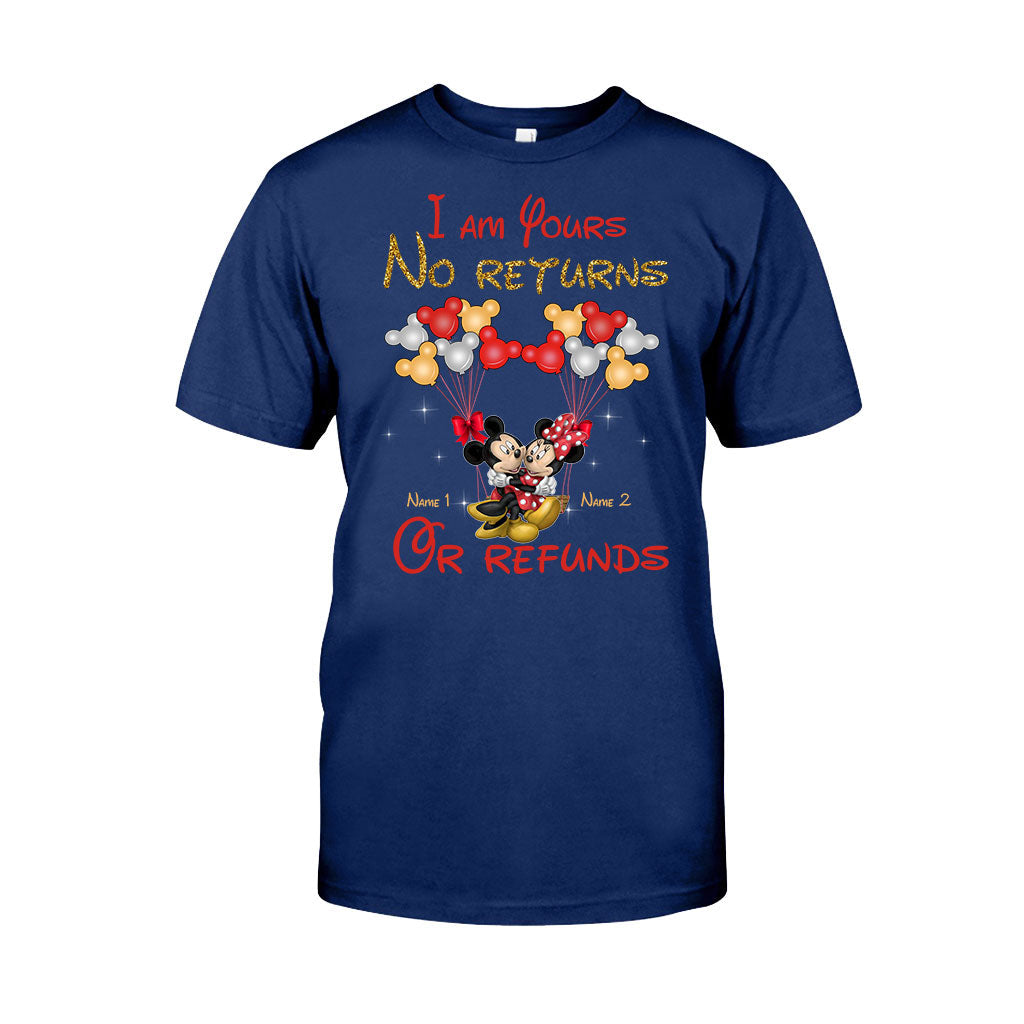Personalized Couple T-Shirt & Hoodie with Custom Names Gift T-shirt & Hoodie GradoCreations