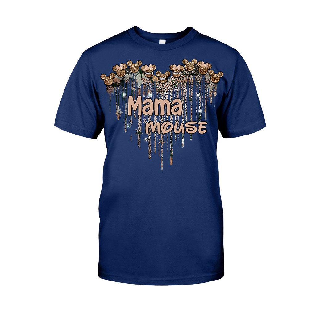 Personalized Mama Mouse T-Shirt & Hoodie Gift for Mom T-shirt & Hoodie GradoCreations