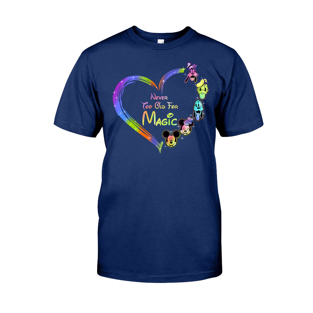 Personalized Never Too Old For Magic T-shirt & Hoodie Gift for All Ages T-shirt & Hoodie GradoCreations