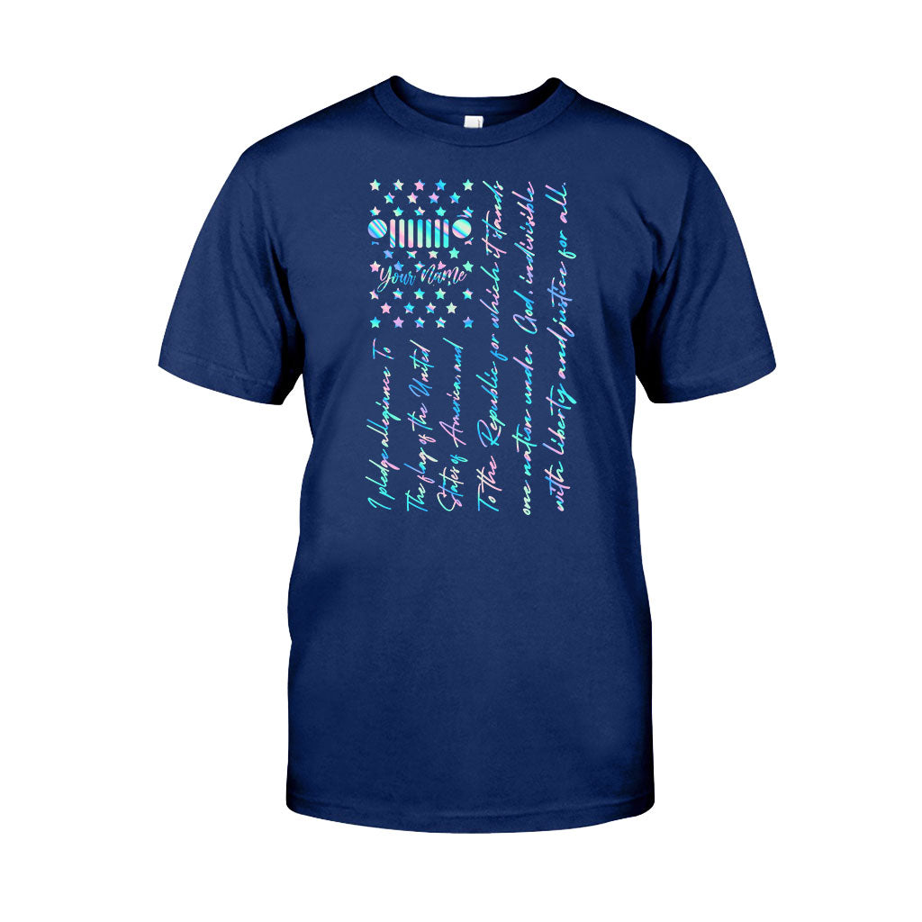 Personalized Independence Day T-shirt & Hoodie with Custom Name T-shirt & Hoodie GradoCreations