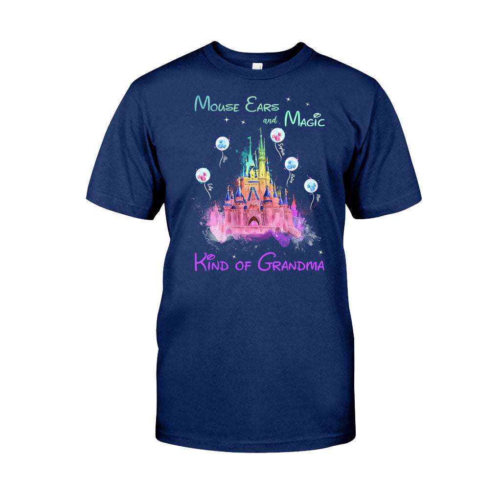 Personalized Mouse Ears T-Shirt for Grandma | Custom Magic Gift T-shirt & Hoodie GradoCreations