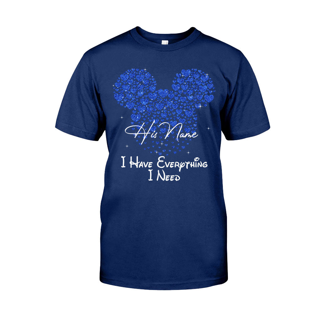 Personalized Mouse T-shirt & Hoodie Custom Name Gift for Couples T-shirt & Hoodie GradoCreations