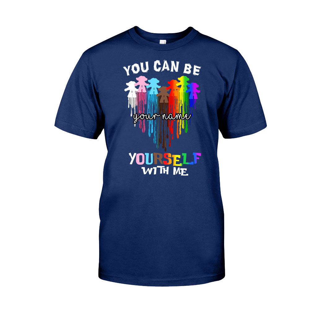 Personalized LGBT Support T-Shirt & Hoodie Custom Name Gift T-shirt & Hoodie GradoCreations