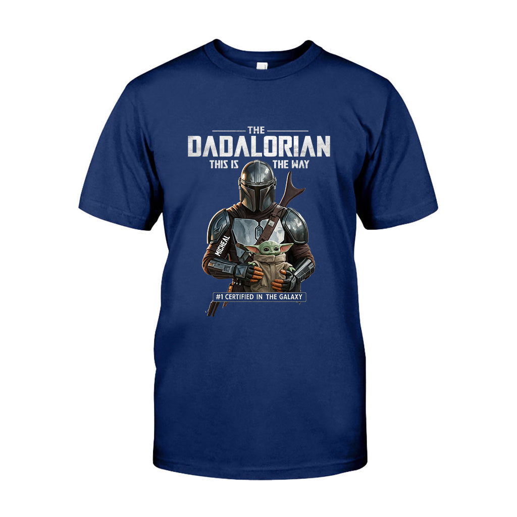 Personalized Dadalorian This Is The Way T-shirt & Hoodie Gift for Dad T-shirt & Hoodie GradoCreations