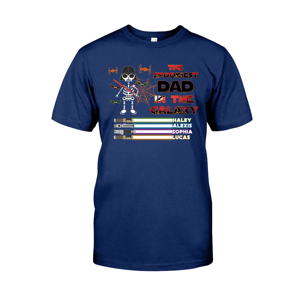Personalized Halloween T-Shirt & Hoodie for Dad | Spookiest Gift Idea T-shirt & Hoodie GradoCreations