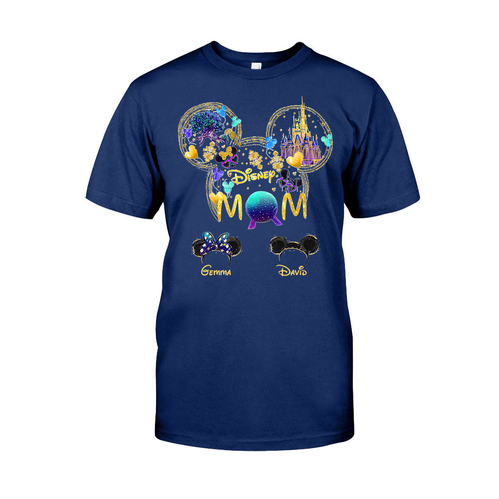 Personalized Disney Mom T-shirt Custom Name Gift for Mother's Day T-shirt & Hoodie GradoCreations