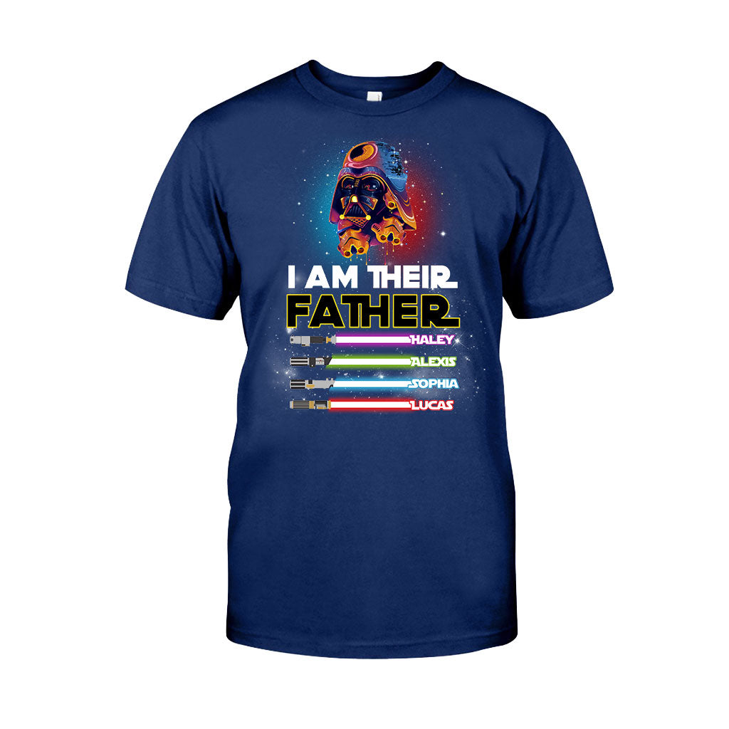Personalized I Am Their Father T-shirt & Hoodie Gift for Dad T-shirt & Hoodie GradoCreations