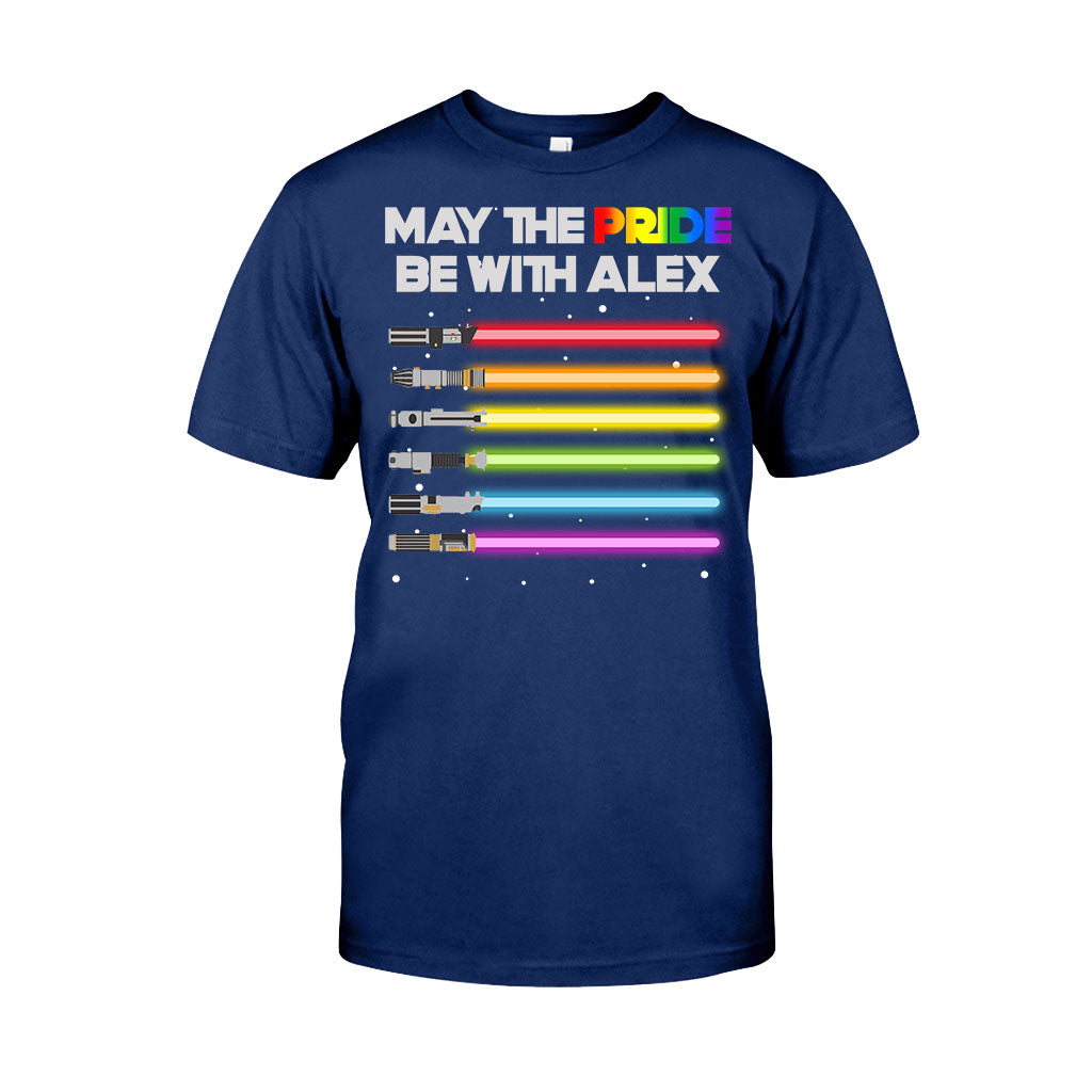Personalized LGBT Pride T-shirt & Hoodie with Custom Name T-shirt & Hoodie GradoCreations