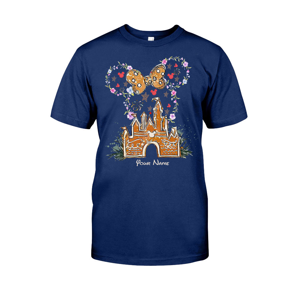 Personalized Merry Christmas Mouse T-shirt & Hoodie Custom Name Gift T-shirt & Hoodie GradoCreations