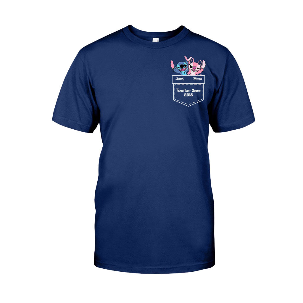 Personalized Ohana T-Shirt & Hoodie Custom Name Gift for Couples T-shirt & Hoodie GradoCreations