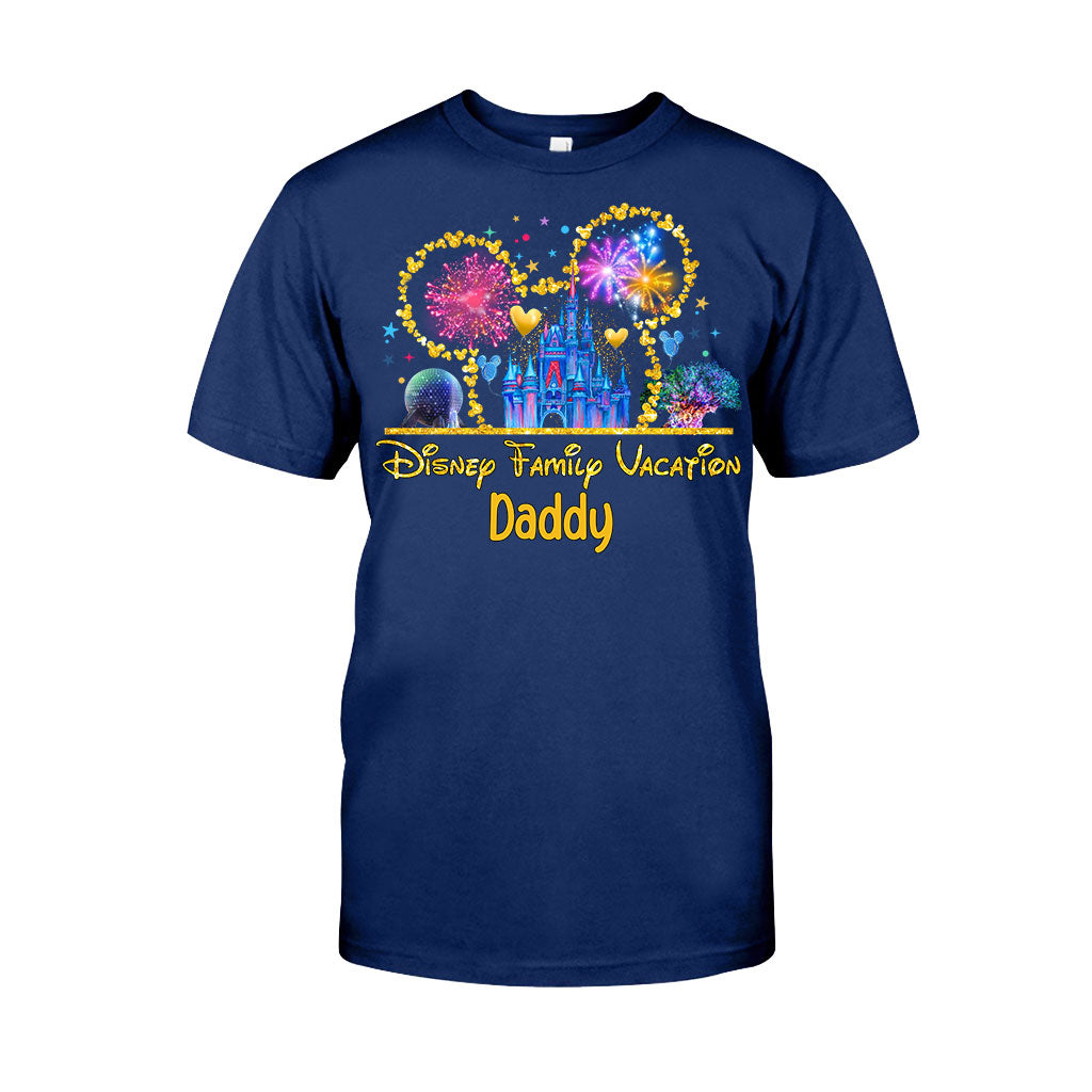 Personalized Disney Family Vacation T-shirt & Hoodie for Dad T-shirt & Hoodie GradoCreations