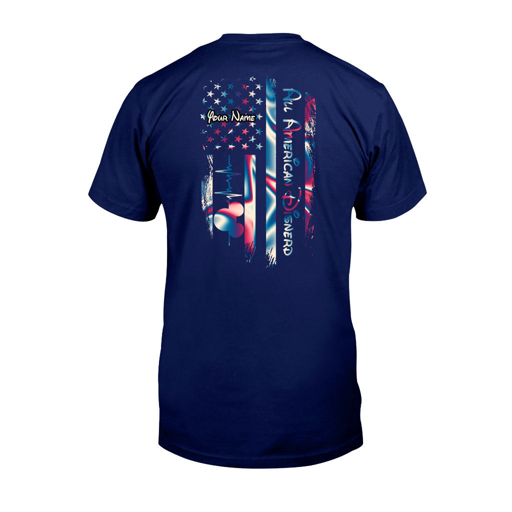 Personalized Independence Day T-Shirt & Hoodie with Name Customization T-shirt & Hoodie GradoCreations