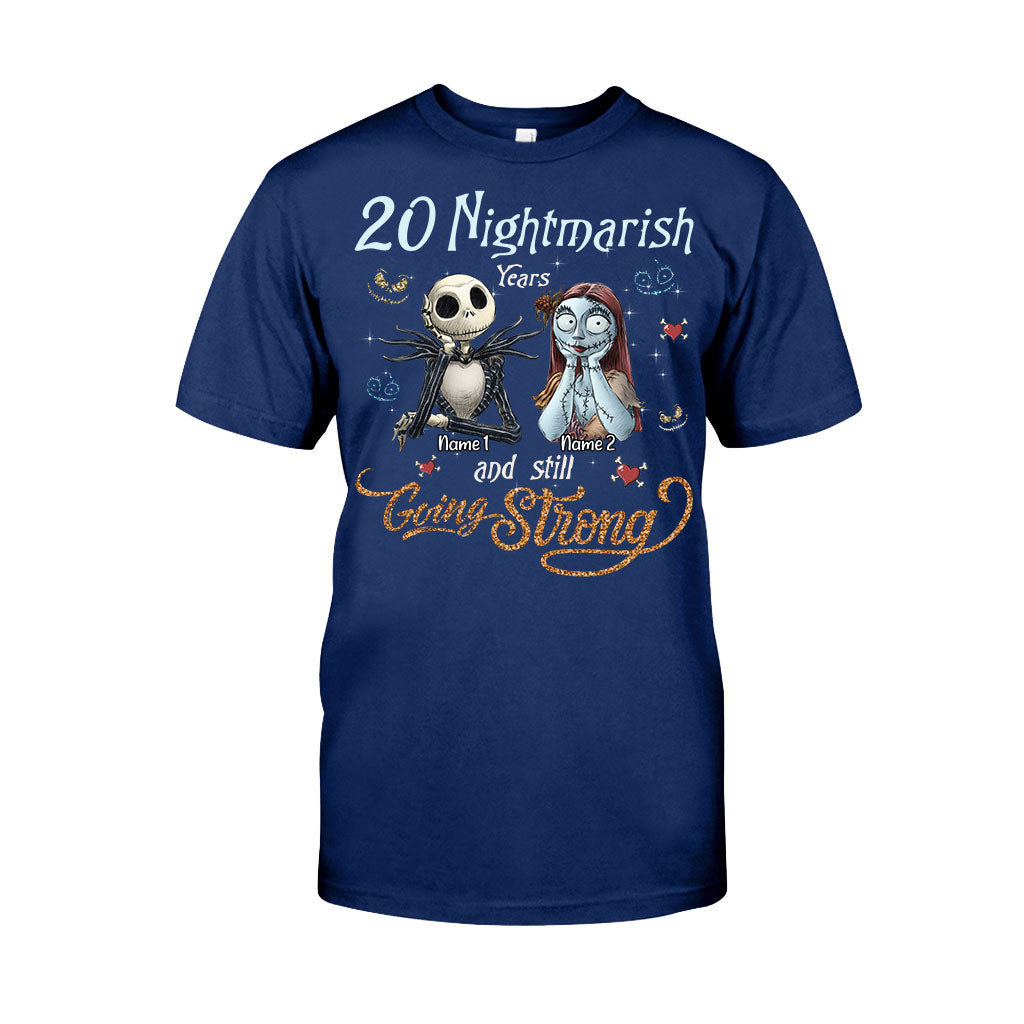 Personalized Couple T-Shirt & Hoodie Nightmare Gift for Anniversary T-shirt & Hoodie GradoCreations