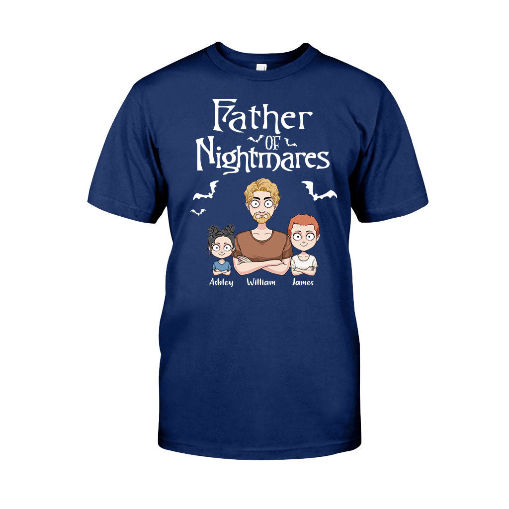 Personalized Father Of Nightmares T-Shirt & Hoodie for Dad T-shirt & Hoodie GradoCreations