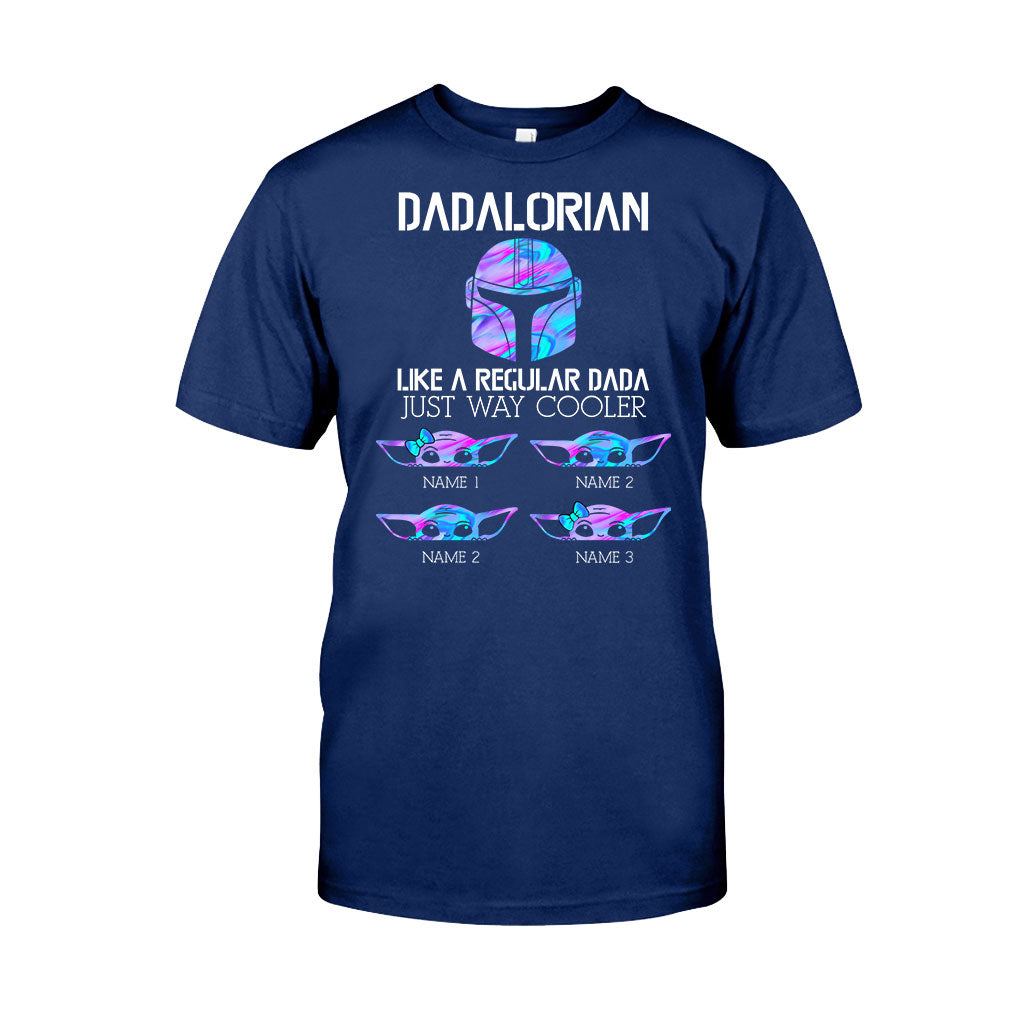 Personalized Dadalorian T-shirt & Hoodie Gift for Dad T-shirt & Hoodie GradoCreations