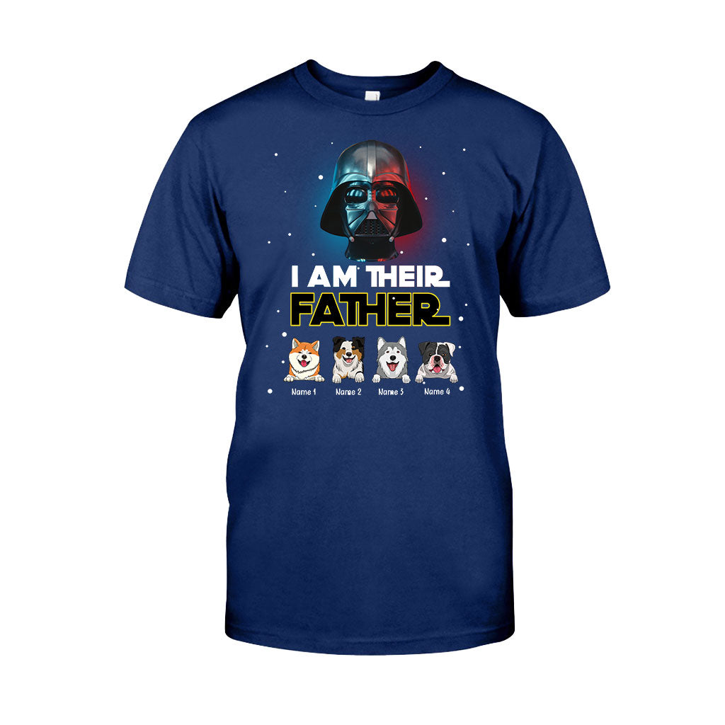 Personalized Dog Dad T-Shirt and Hoodie - I Am Their Father Gift T-shirt & Hoodie GradoCreations
