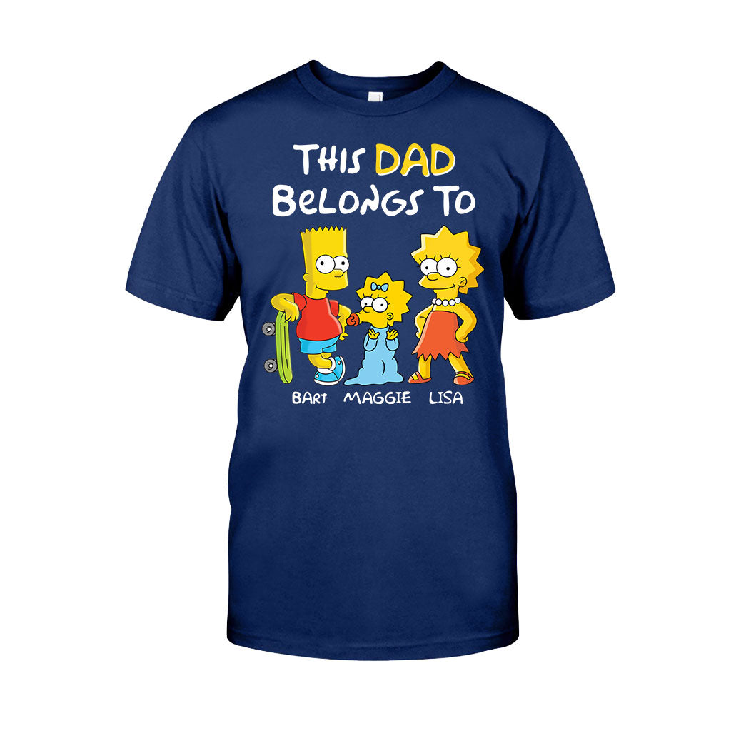 Personalized Dad T-shirt Hoodie Custom Family Gift T-shirt & Hoodie GradoCreations