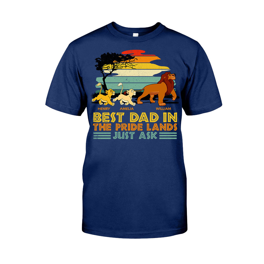 Personalized Best Dad T-Shirt & Hoodie for Father's Day Gift T-shirt & Hoodie GradoCreations