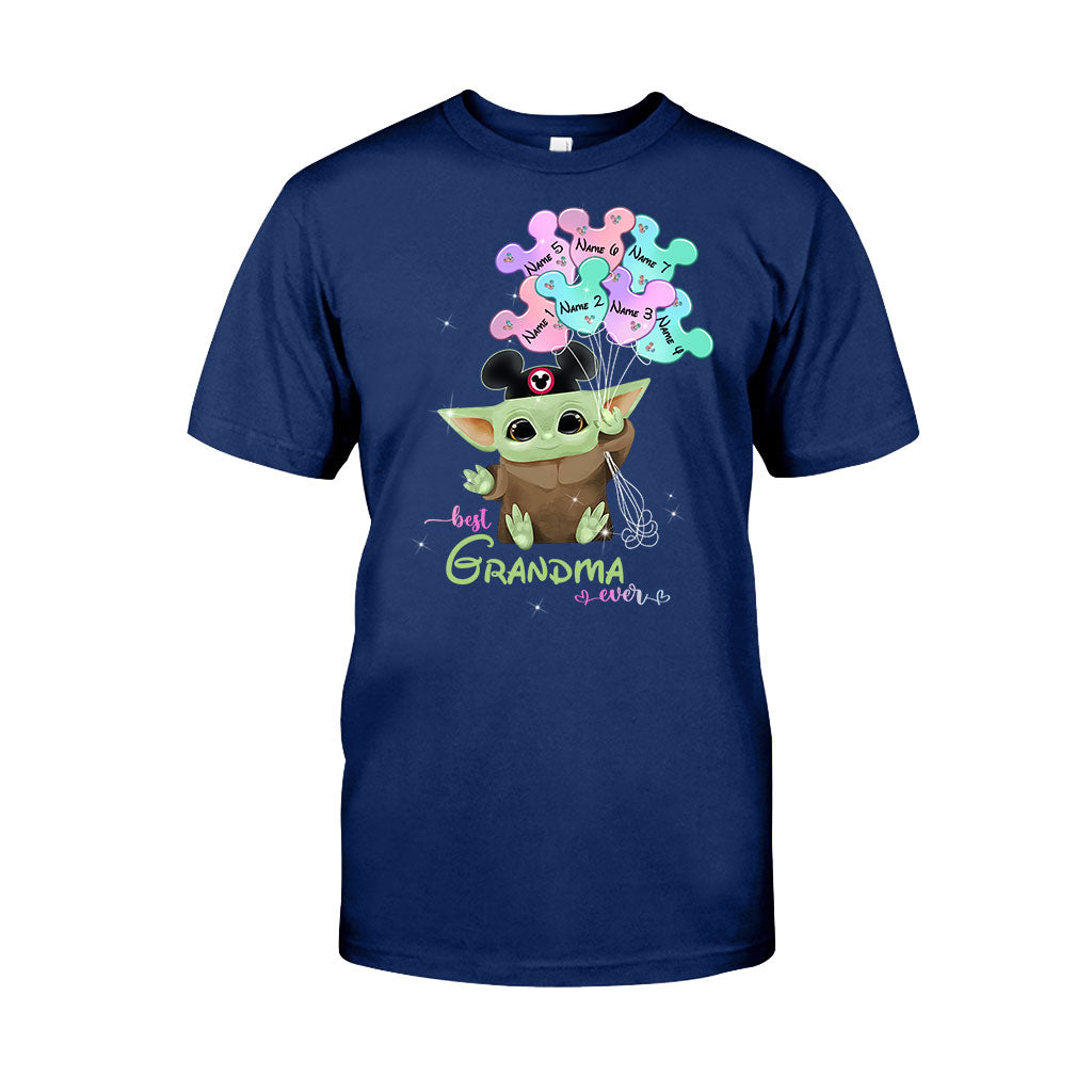 Personalized Best Grandma Ever T-shirt & Hoodie Gift for Mother's Day T-shirt & Hoodie GradoCreations