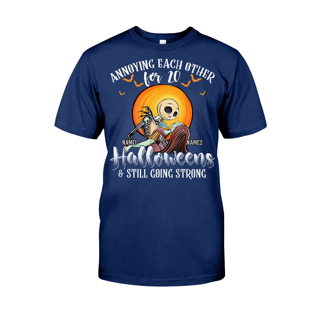 Personalized Halloween T-shirt & Hoodie Custom Names Gift T-shirt & Hoodie GradoCreations