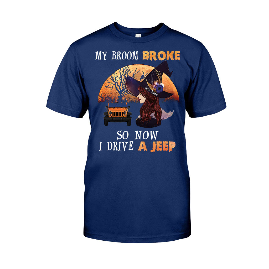 Personalized Halloween T-Shirt & Hoodie Custom Name for Jeep Lovers T-shirt & Hoodie GradoCreations
