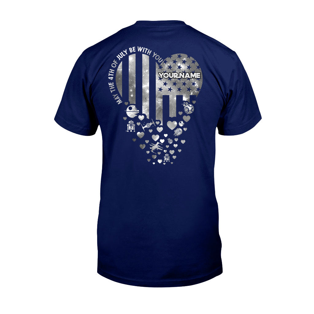 Personalized Independence Day T-Shirt & Hoodie Custom Name Star Wars Gift T-shirt & Hoodie GradoCreations