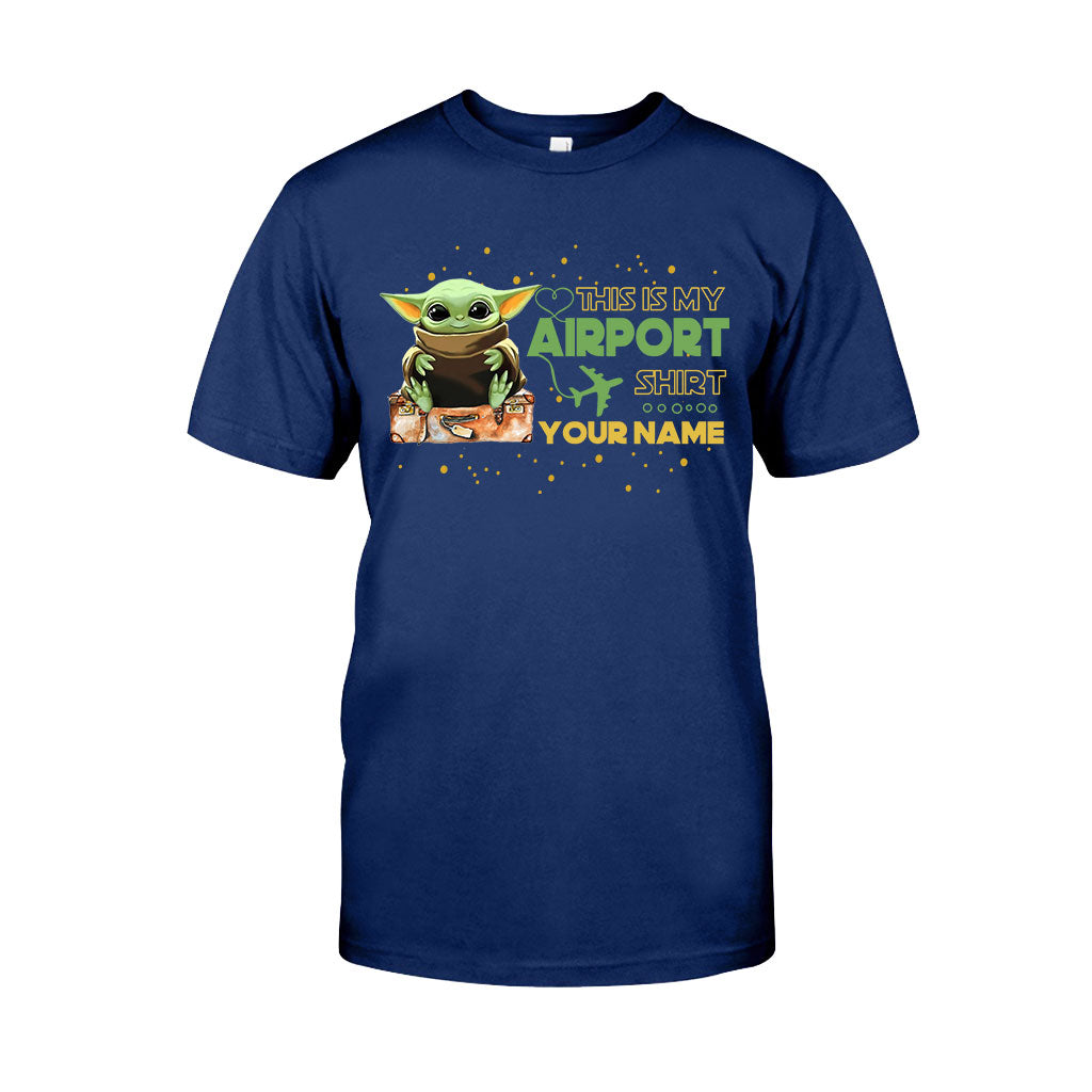 Personalized Airport Shirt Featuring Custom Name T-shirt & Hoodie T-shirt & Hoodie GradoCreations