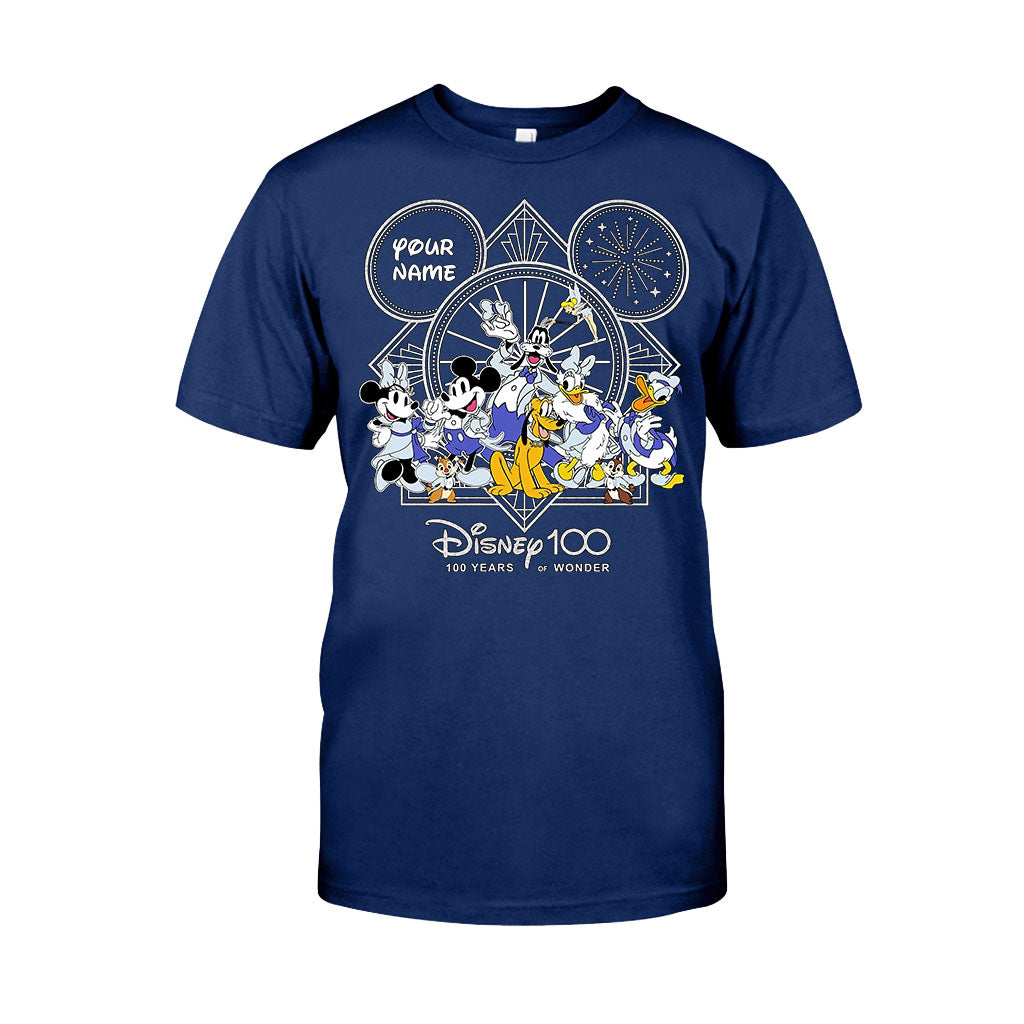 Personalized Disney 100 Years T-shirt & Hoodie with Custom Name for Birthday & Christmas T-shirt & Hoodie GradoCreations