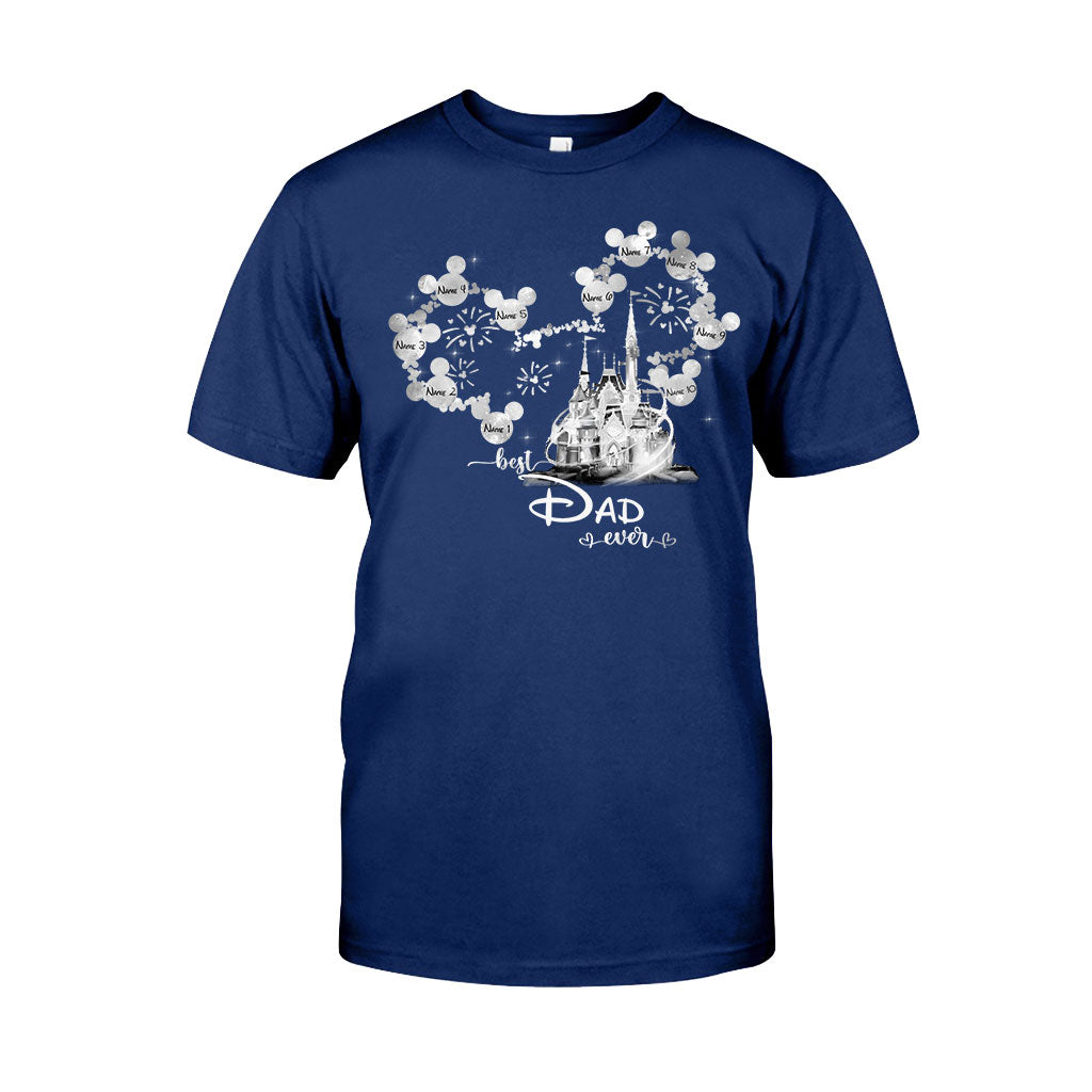 Personalized Best Dad Ever T-Shirt & Hoodie Gift for Father's Day T-shirt & Hoodie GradoCreations
