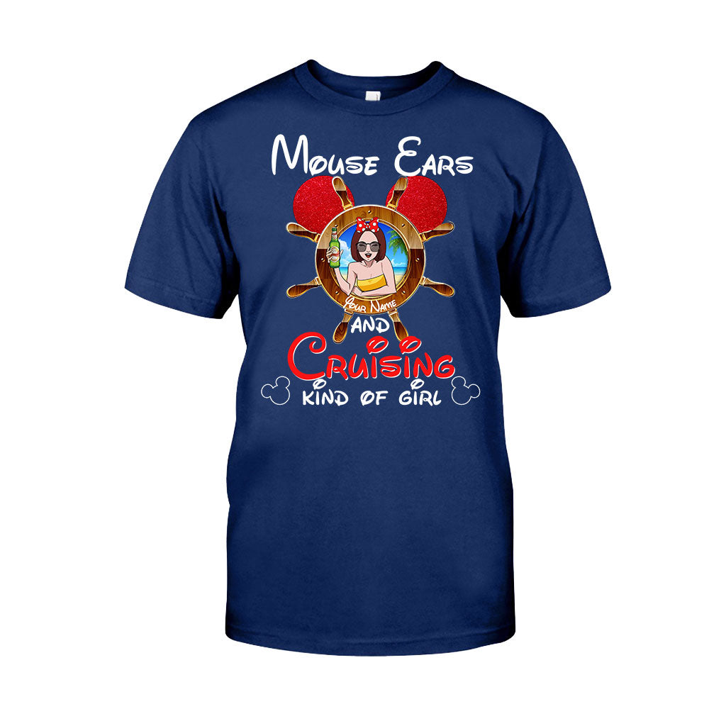 Personalized Mouse Ears Cruising T-shirt & Hoodie Gift for Her T-shirt & Hoodie GradoCreations