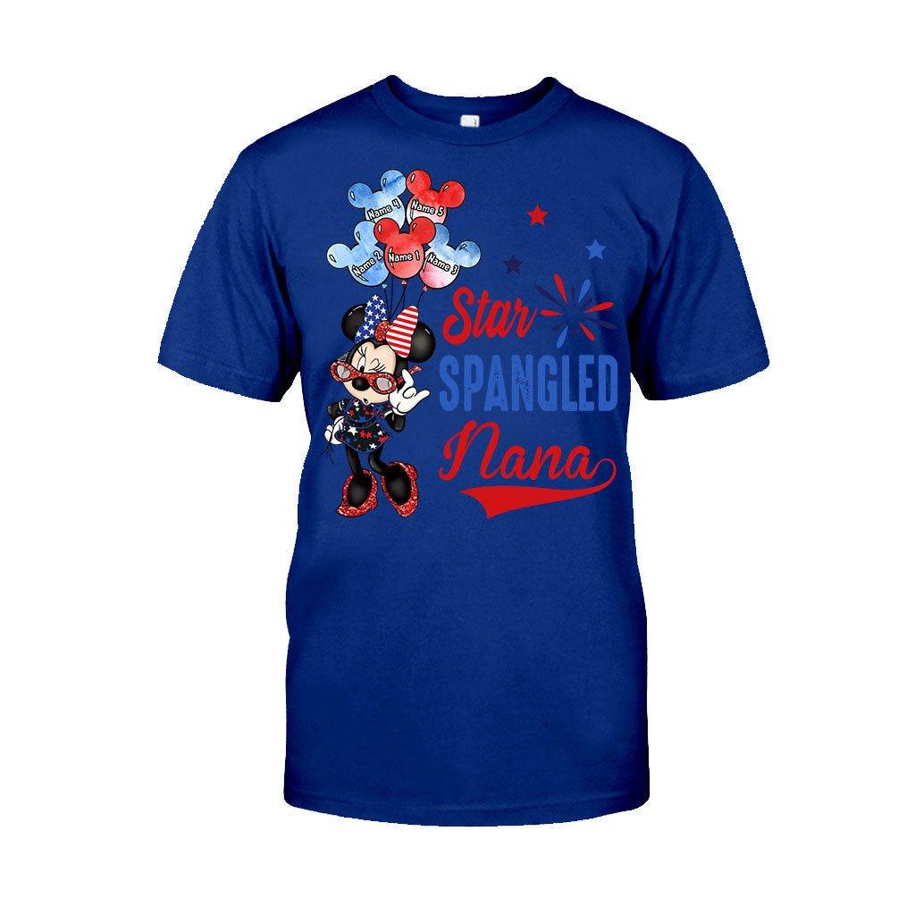 Personalized Independence Day Grandma T-shirt and Hoodie Gift T-shirt & Hoodie GradoCreations