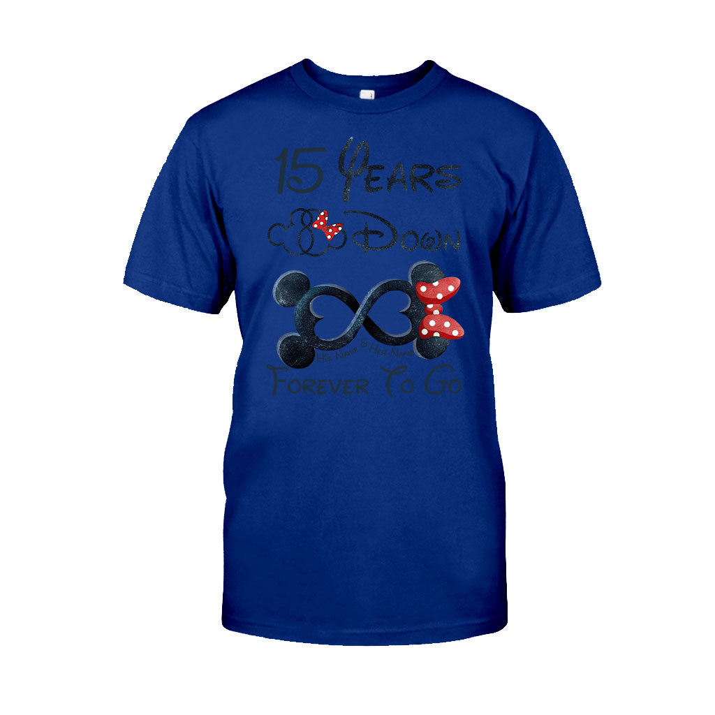 Personalized Forever To Go Mouse T-shirt & Hoodie Gift for Couples T-shirt & Hoodie GradoCreations