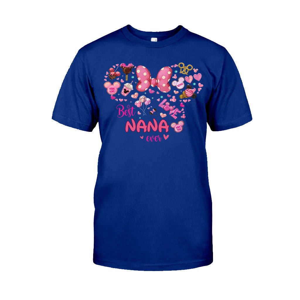 Personalized Best Nana Ever T-shirt & Hoodie Gift for Grandma T-shirt & Hoodie GradoCreations