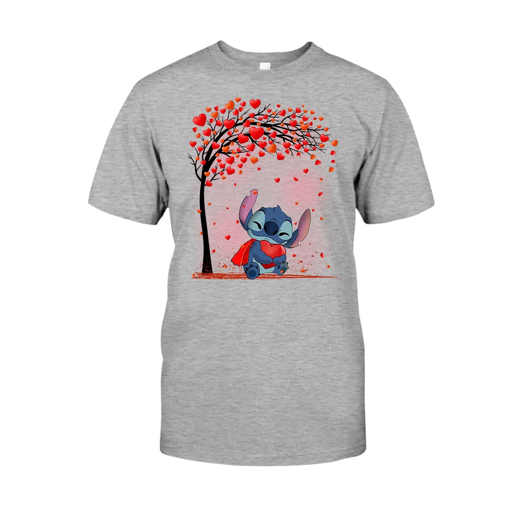 Personalized Couple T-shirt & Hoodie with Custom Names | Unique Romantic Gift T-shirt & Hoodie GradoCreations