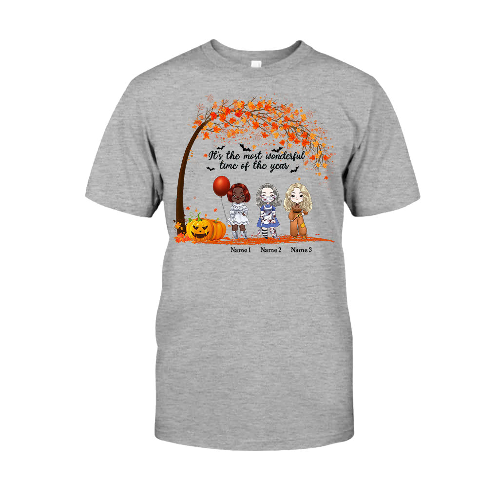 Personalized Halloween Bestie T-Shirt & Hoodie Gift for Friends T-shirt & Hoodie GradoCreations