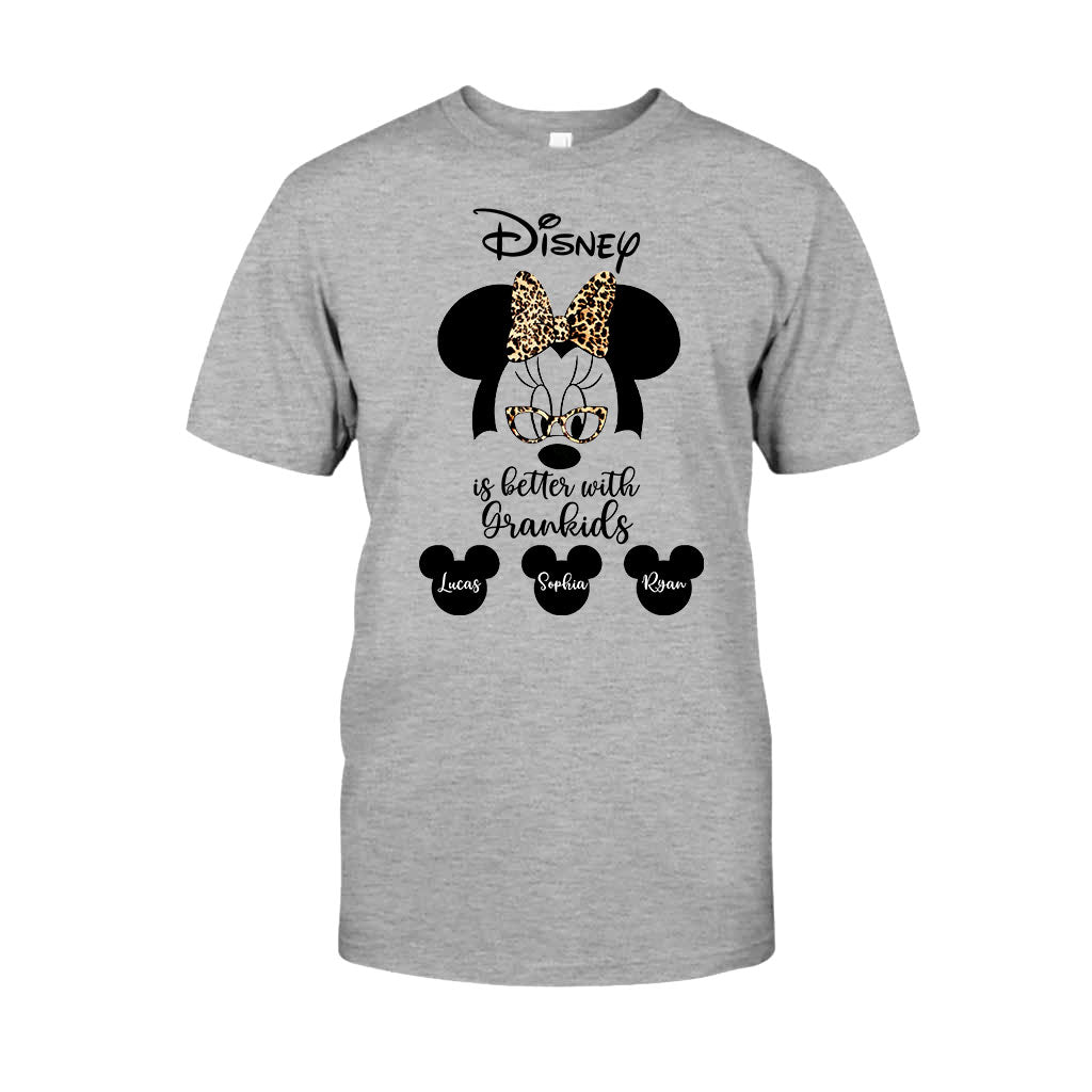 Personalized Disney Grandkids T-shirt & Hoodie Gift for Grandma T-shirt & Hoodie GradoCreations