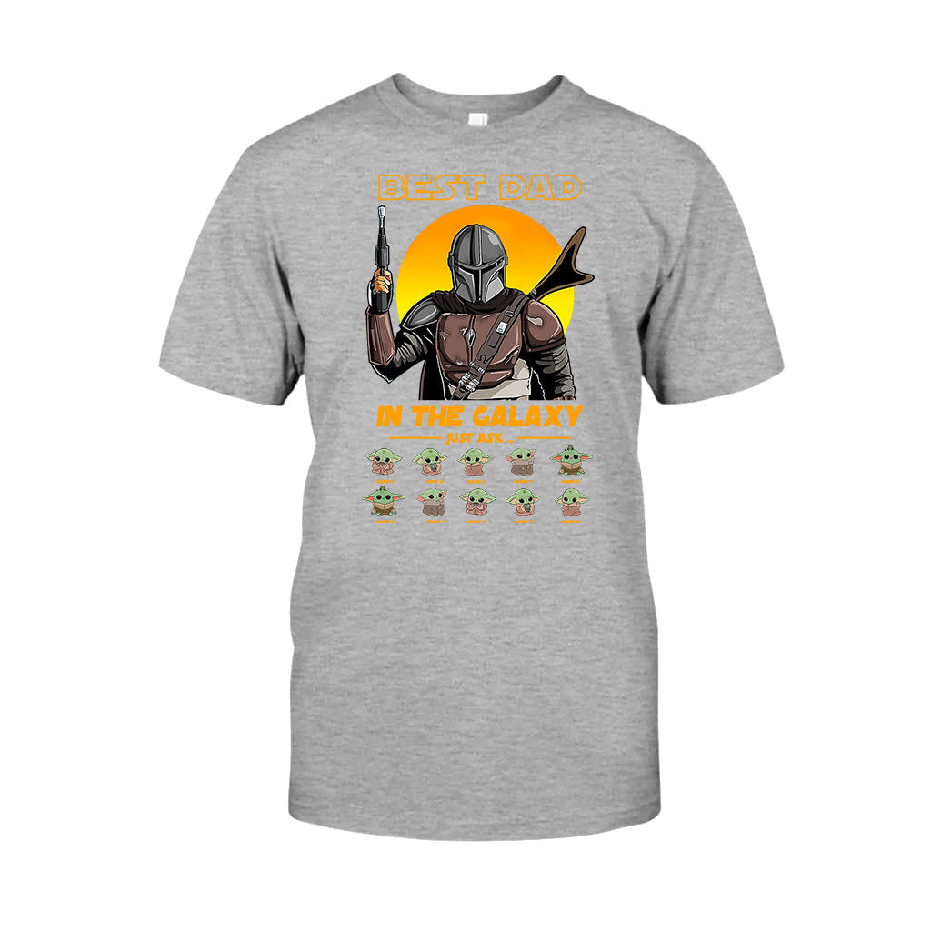 Personalized Best Dad In The Galaxy T-shirt & Hoodie Gift T-shirt & Hoodie GradoCreations