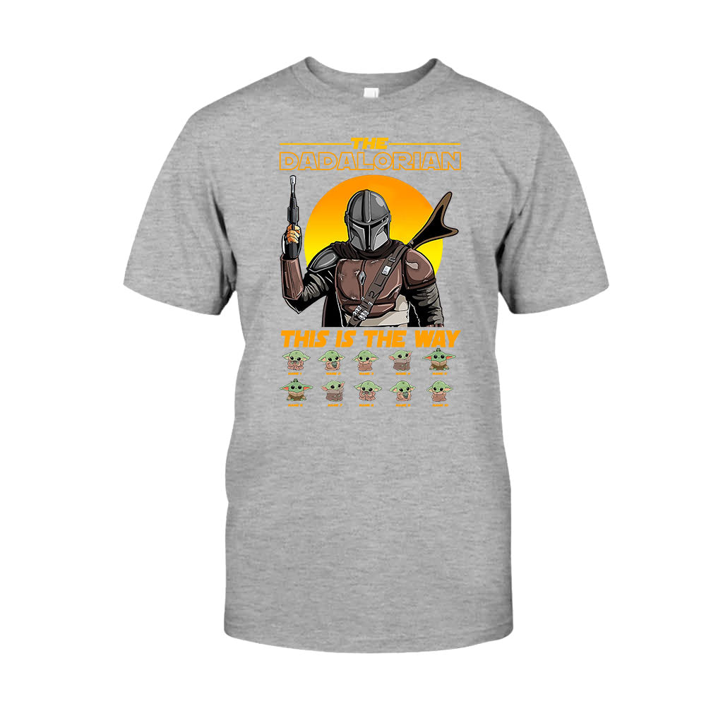 Personalized Dadalorian T-shirt & Hoodie Gift for Dad T-shirt & Hoodie GradoCreations
