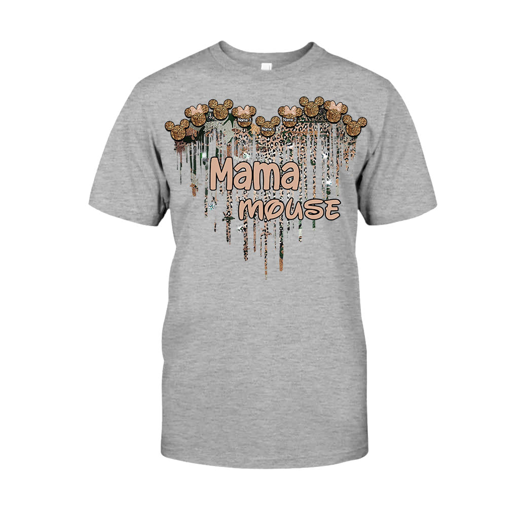 Personalized Mama Mouse T-Shirt & Hoodie Gift for Mom T-shirt & Hoodie GradoCreations