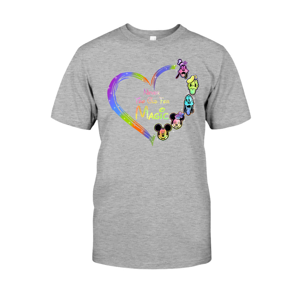 Personalized Never Too Old For Magic T-shirt & Hoodie Gift for All Ages T-shirt & Hoodie GradoCreations