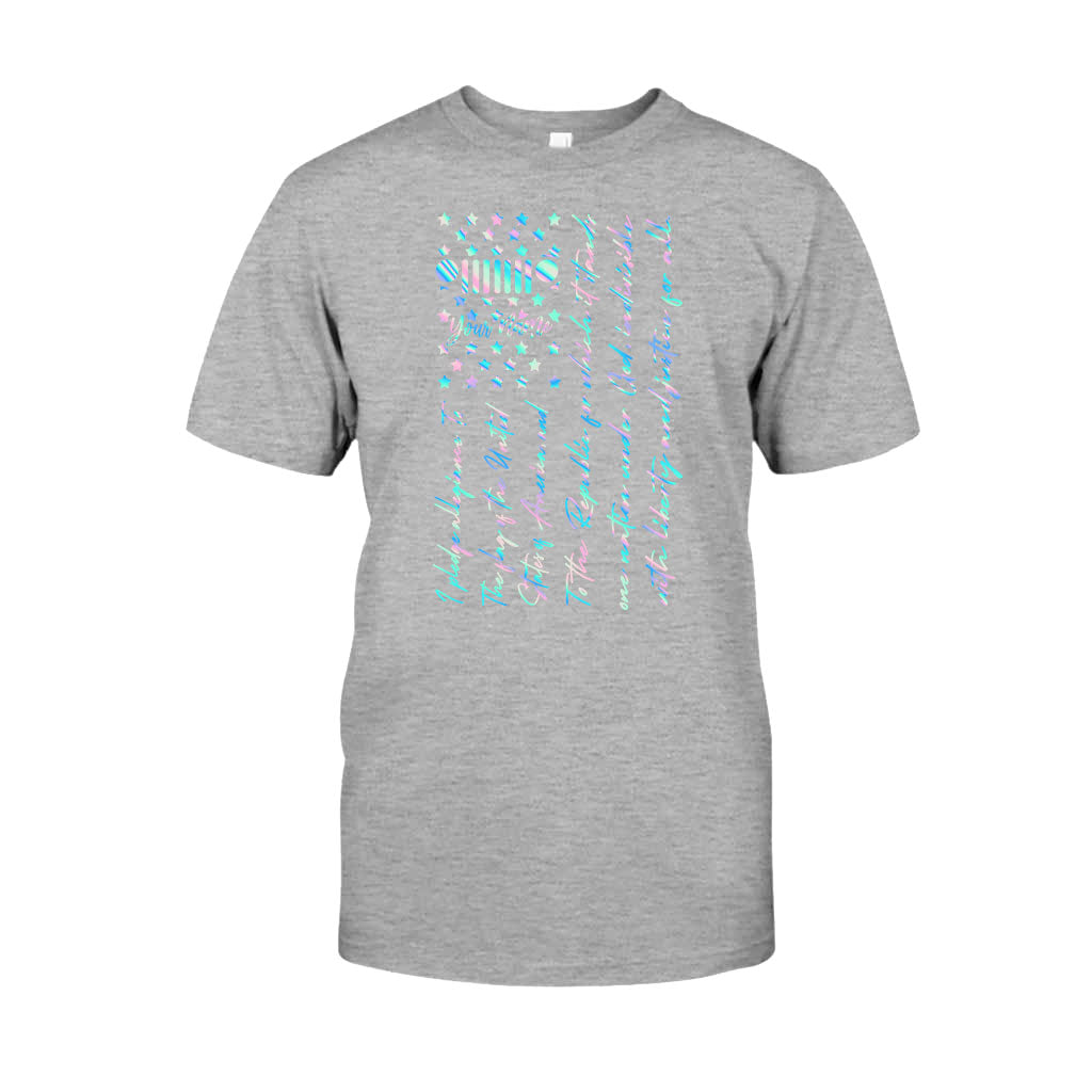 Personalized Independence Day T-shirt & Hoodie with Custom Name T-shirt & Hoodie GradoCreations
