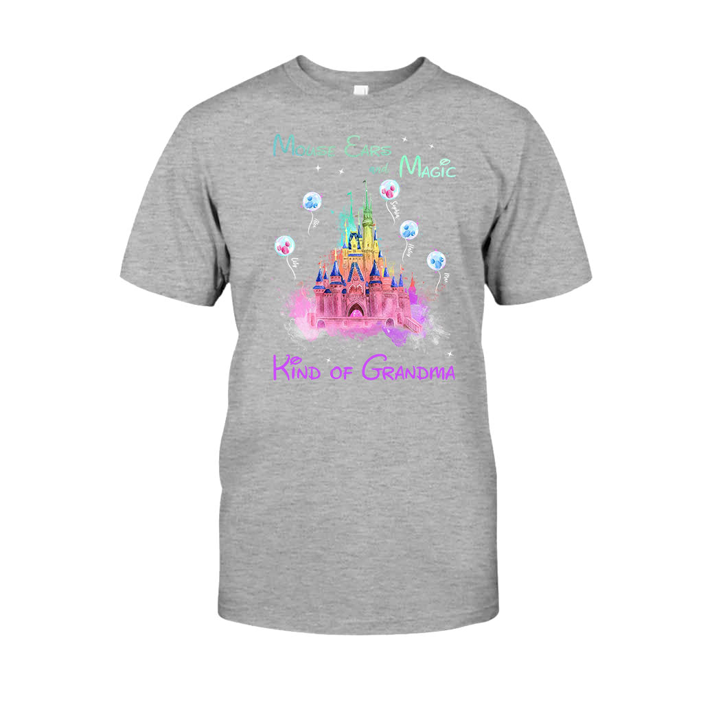 Personalized Mouse Ears T-Shirt for Grandma | Custom Magic Gift T-shirt & Hoodie GradoCreations